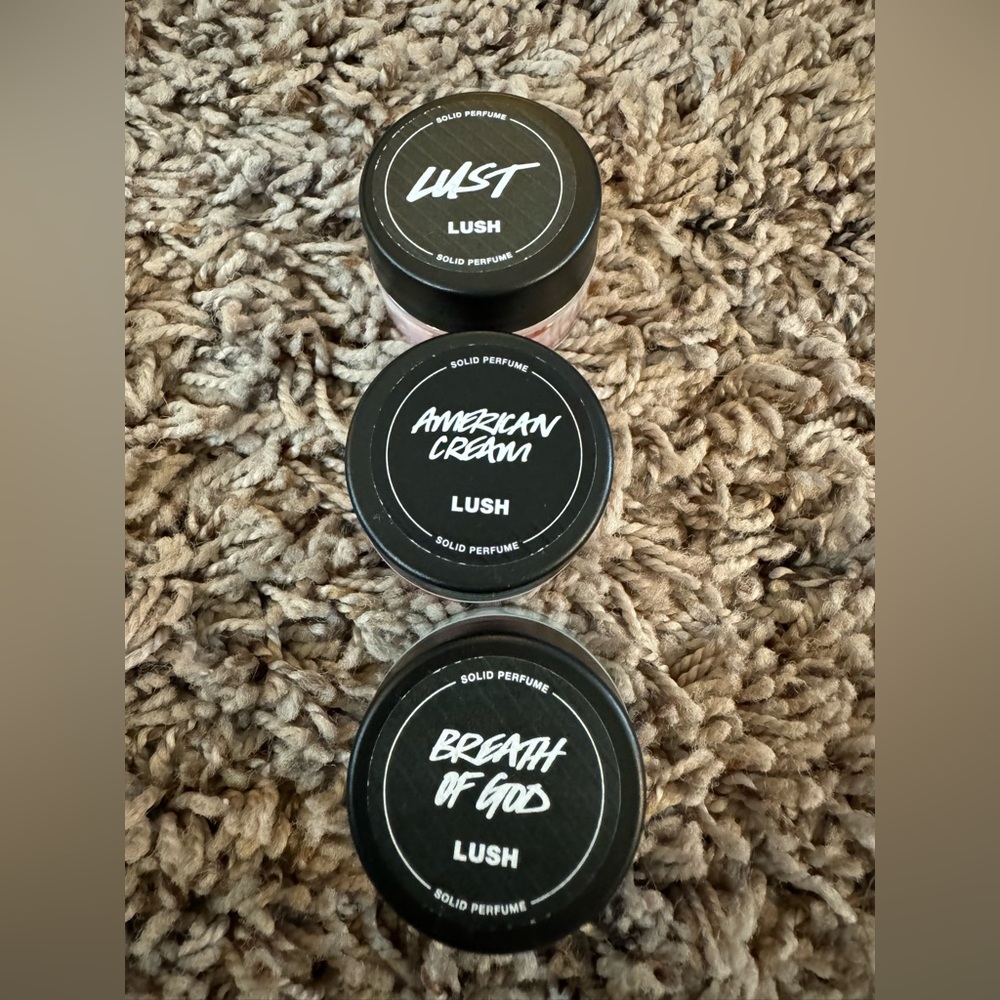 Lush set of three
